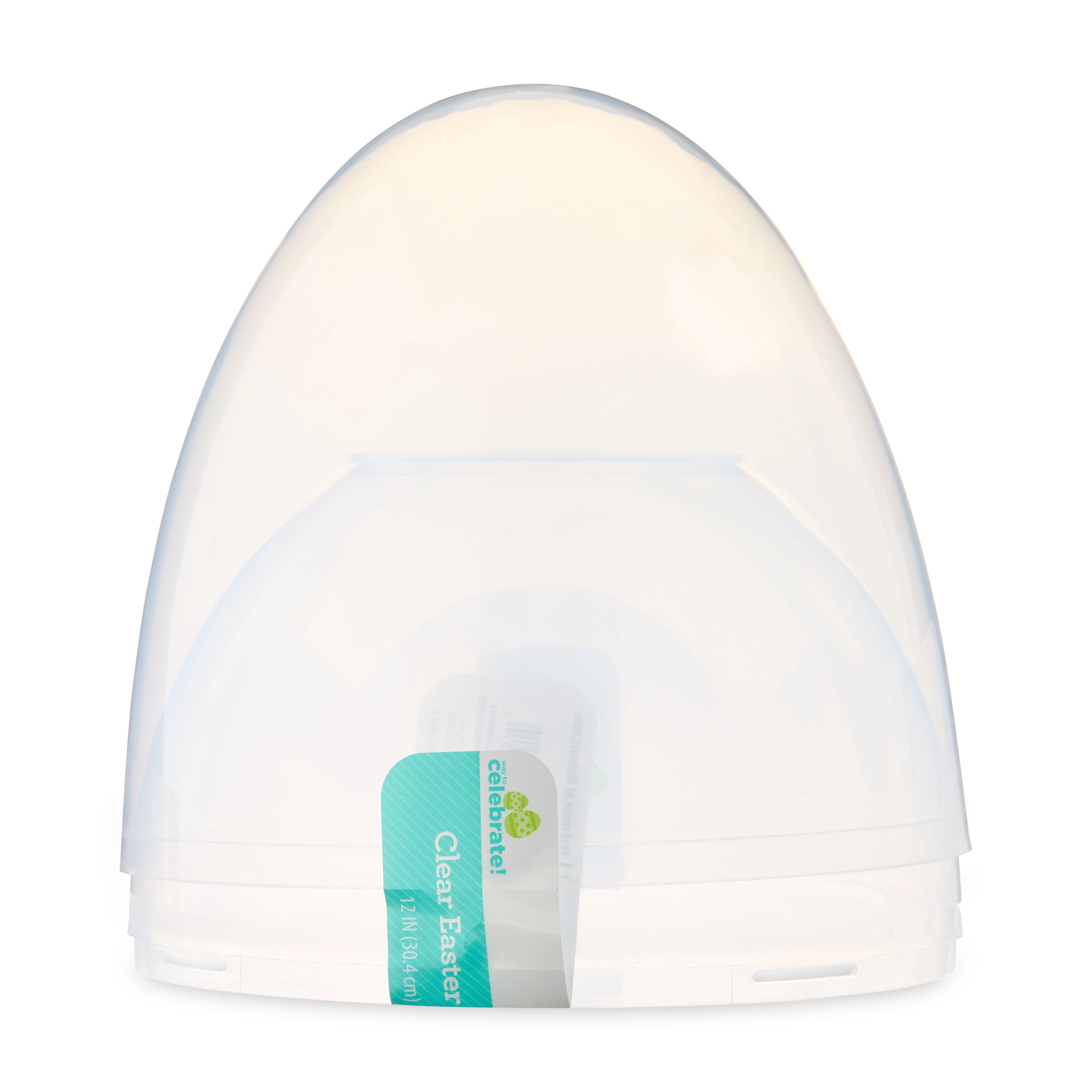 Egg Container, Clear, 12", Easter by Way To Celebrate