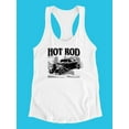 thumbnail image 3 of Hot Rod Car Racerback Tank Women -SPIdeals Designs, Female x-Small, 3 of 4