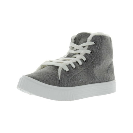 

Madden Girl Womens Maddie Lifestyle Faux Fur Lined High-Top Sneakers