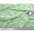 thumbnail image 3 of Soimoi Georgette Viscose Fabric Artistic Bird Printed Fabric 1 Yard 42 Inch Wide, 3 of 3