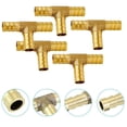 thumbnail image 3 of Air Hose Joiner 3WAY Hose Fitting For Fluid Transfer Convenient To Use, 3 of 5