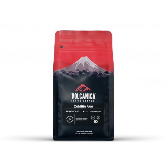 Volcanica Coffee Zambia AAA Coffee - 5 lb. Bag - save 5% / Whole Bean