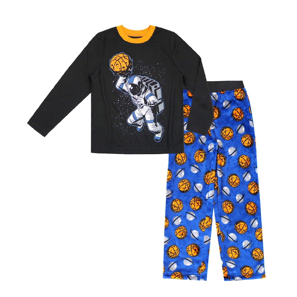 Wonder Nation Wonder Nation Boy's Pajama 2 Piece Sleep Set (Big Boys