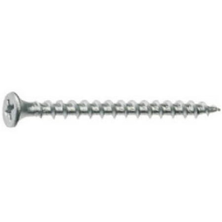 

Coarse Thread Exterior Screw with Bugle Head No.1 Box Grey - 1.25 in.