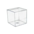 thumbnail image 2 of Square Storage cube,Clear Acrylic Square Cube Jewelry Box Candy Box,storage boxes square Containers with Lids,Square cube Beads Storage Boxes Transparent,Small Storage Box Display Boxes 4.5cm, 2 of 8