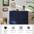 thumbnail image 4 of Boyel Living Buffet 2 Portes Rangement Cuisine, Armoire Moderne Console, Buffet pour Salon, Bleu, 4 of 10