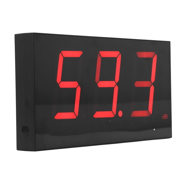 Medidor de Nivel de Sonido Digital ANGGREK Montado en la Pared Rango de Medición 30 a 130 dB