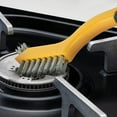 thumbnail image 2 of Wire Brush 7In Stainless Steel Wire Brush Scratch Brushe With Curved Handle Grip, 2 of 7