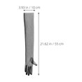 thumbnail image 2 of OULII 1 Paire de Gants pour Femmes Mariage Gaze Noire Longue pour Concerts, 2 of 8
