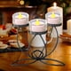 thumbnail image 5 of Vela Romántica de Hierro de Tres Cabezas para Cenas a La Luz de Las Velas, Decoración Del Hogar y Candelabros de Hierro Especiales, Accesorios para Cenas Románticas a La Luz de Las Velas., 5 of 6