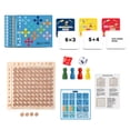 thumbnail image 3 of figatia Montessori Math Manipulatives Addition Multiplication Table Chart Math Counting Upgrade, 3 of 6