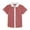 Red, variant on KyCheLot Boys Summer Formal Shirts Trendy Stripe Button down Collared Short Sleeve Shirts School Uniform 3-11Years