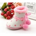 thumbnail image 3 of HUANBAI Baby Girls Boys Soft Booties Snow Boots Toddler Warming Shoes 12, 3 of 4