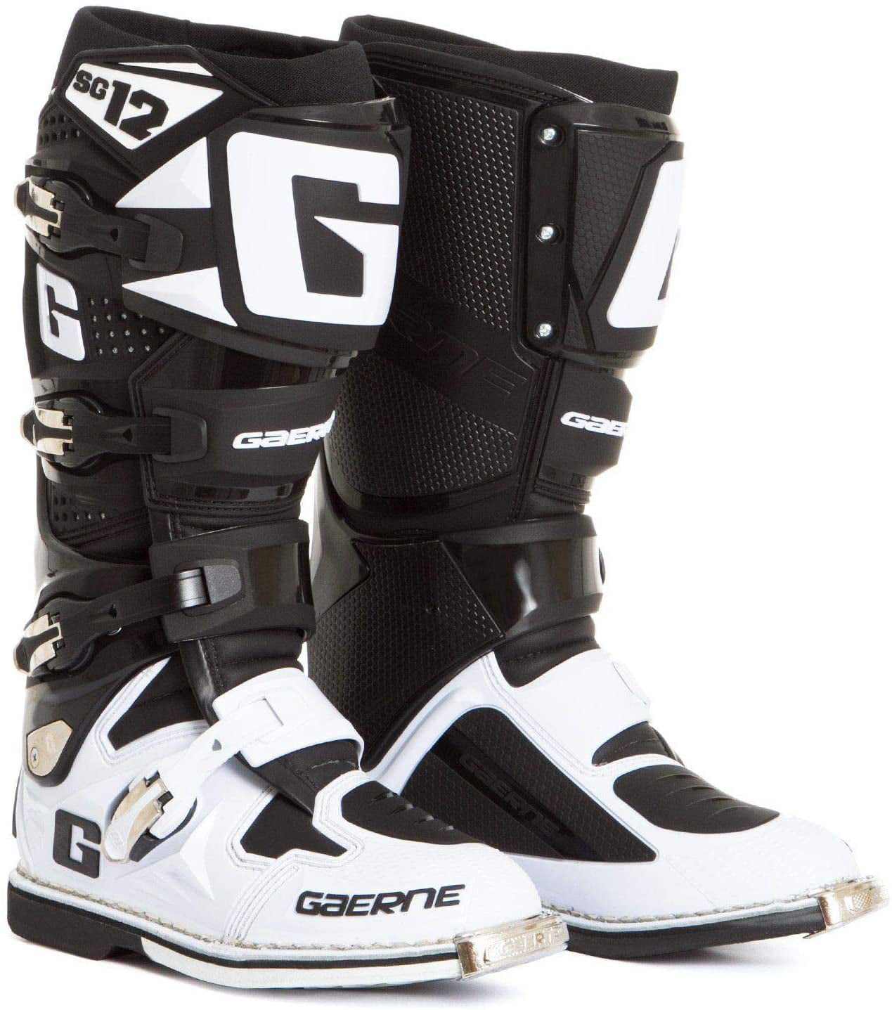 9, BLACK New 2019 Gaerne SG-12 Mens Motocross Boots Black