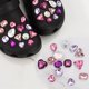 thumbnail image 4 of 28 piezas de adornos para zapatos, accesorios para zapatos DIY con diamantes de imitación de cristal en muchas formas, perfectos para zuecos de jardín, sandalias de playa., 4 of 4