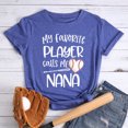 thumbnail image 1 of this nana loves her baseball boy t shirt tee Retro blue XXL FLhrweasw Para estrenar, 1 of 1