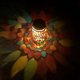 thumbnail image 3 of Mosaico de luces solares, tarro de albañil, luz colgante, luces solares nocturnas, farolillos colgantes, lámparas de para patio, decoración de Rojo Soledad Luces de mosaico, 3 of 10