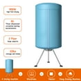 thumbnail image 4 of Costway Electric Portable Ventless Laundry Dryer, Folding Drying Machine Heater, 4 of 10