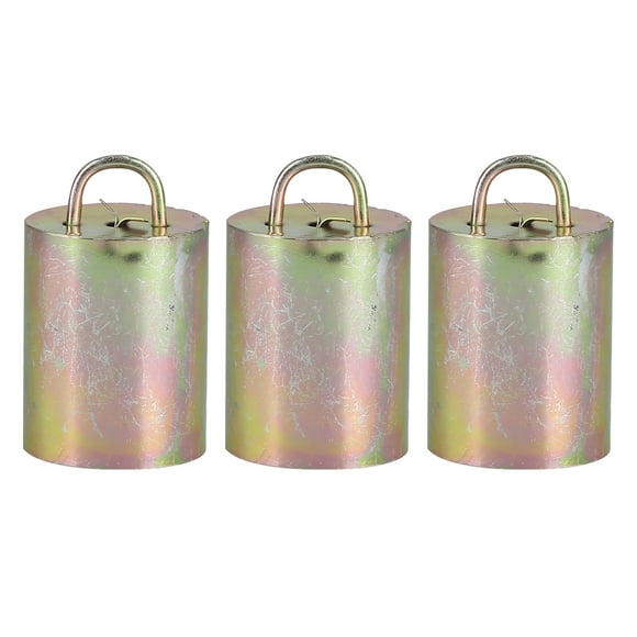 Campana para ganado, campana para ganado de aleación de 3 piezas, campana para ovejas, campana para vaca, diseño aerodinámico