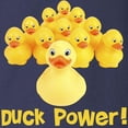 thumbnail image 3 of CafePress - Duck Power! Long Sleeve Dark T Shirt - Long Sleeve Dark T-Shirt, 3 of 4