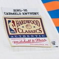 thumbnail image 4 of Men's Mitchell & Ness Carmelo Anthony White New York Knicks 2015-16 Hardwood Classics Authentic Jersey, 4 of 7
