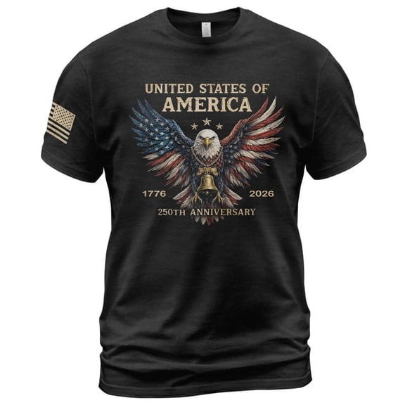 Retro 250th Anniversary USA Shirt, USA Independence Day Shirts, Semiquincentennial Tee