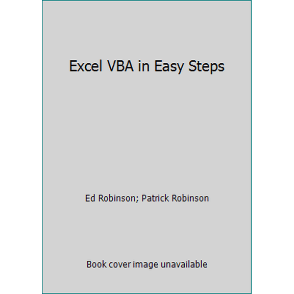 Pre-Owned Excel VBA in Easy Steps (Paperback) 1840782714 9781840782714