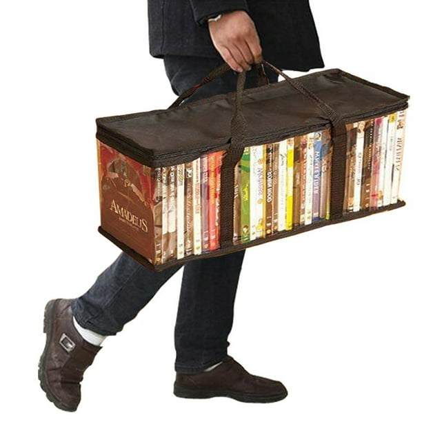 Zuitcase Handy Portable DVD Storage Bags Best 2pack DVD Media