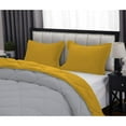 thumbnail image 5 of DNG Creations 5 Piece Reversible Diamond Pattern Comforter ( Gold/Siver Colour ) 550 GSM All - Season 100% Egyptian Cotton, 800 TC - Oversized Queen - Size, 5 of 7