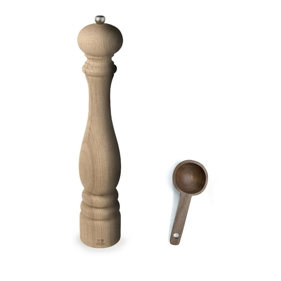 Peugeot Paris Nature 16 inch Pepper Mill - With Wooden Spice Scoop