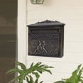 thumbnail image 2 of Fine Art Lighting ME03 Wall Mounted Mailbox, Rustic Bronze, 2 of 5