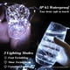 thumbnail image 3 of Fairy Lights ZGWJ, 20 LED, funciona con pilas, 7 pies, 24 unidades, color blanco frío, 3 of 7