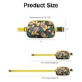 thumbnail image 3 of Sac Banane Palm Paradise Sac de Taille Ajustable Imperméable avec Design Feuille de Monstera Surdimensionné, Style Vacances, 3 of 4
