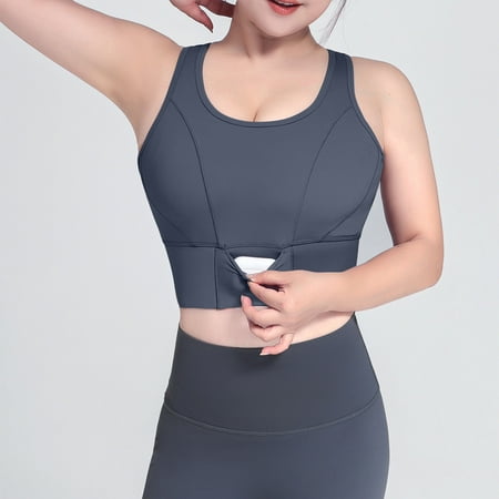 LLYWEY No Wire Bras for Women Discounts Racerback Bras Women Ladies Bralette Bra Style-924 Women Lift Bra Feature Adult Female Plus Size Sports Bras Navy 34B