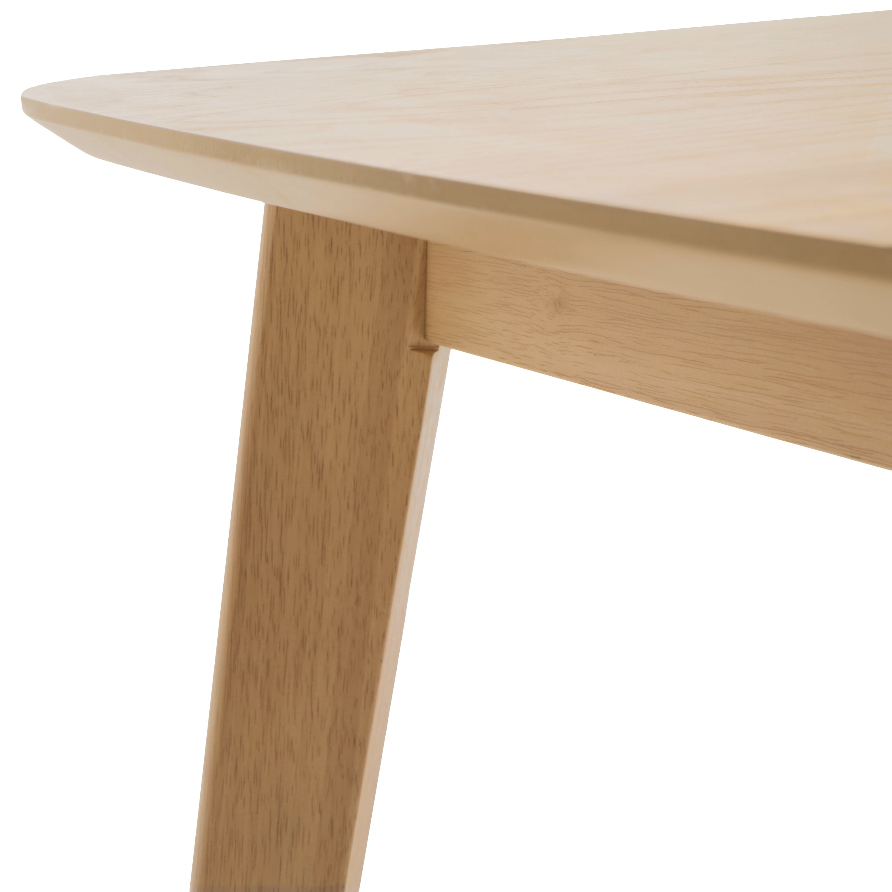 Euroco 59" Solid Wood Rectangular Dining Table for 4-6, Modern Kitchen Table for Kitchen Dining Room,Living Room,Small Spaces,Natural