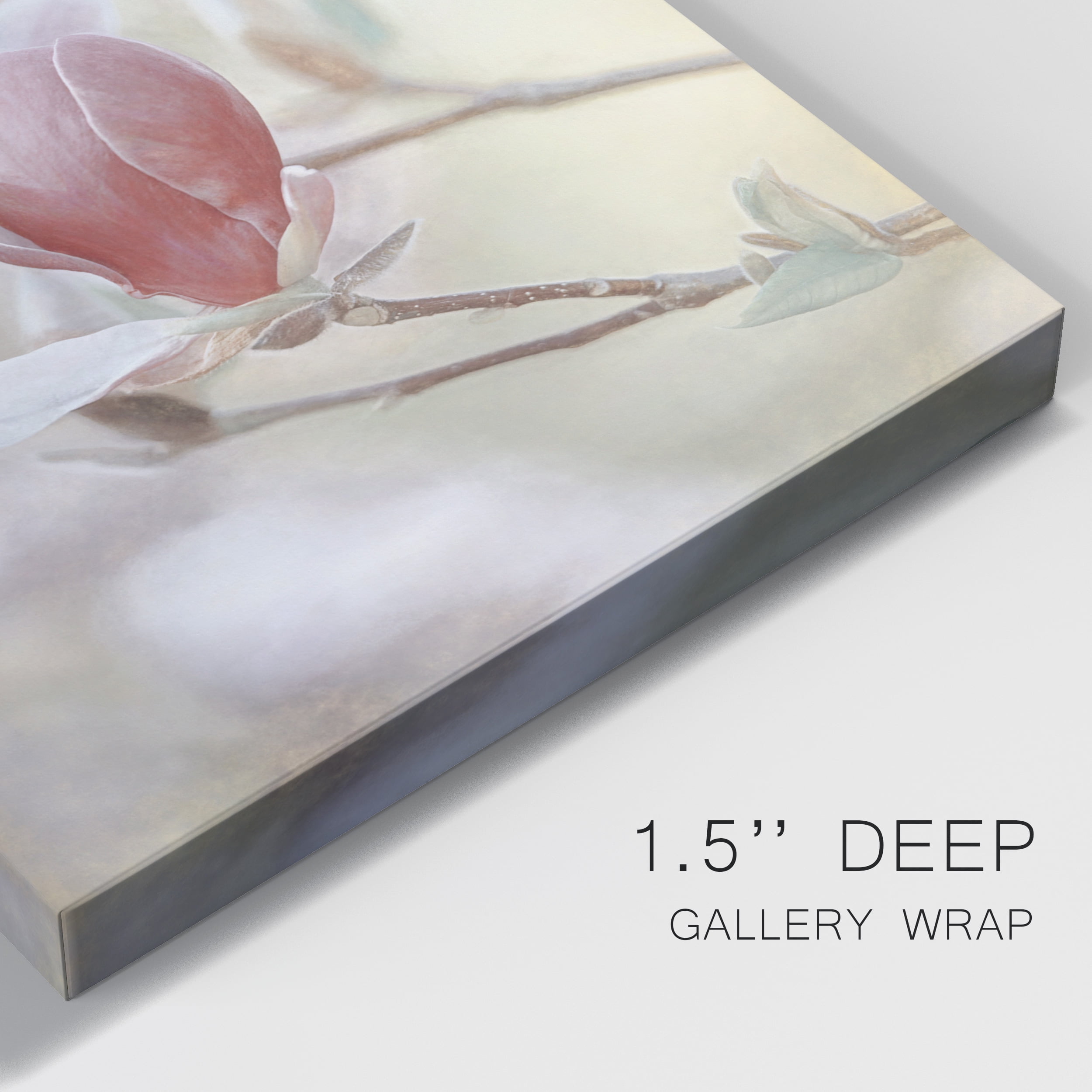 Blooming Hearts Premium Gallery Wrapped Canvas - Ready to Hang - 24 x 36