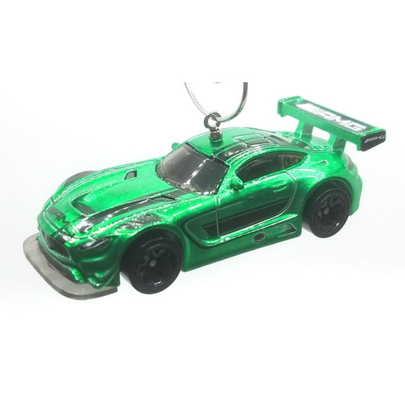 Christmas Ornament for 2016 Mercedes AMG GT3 Green Black