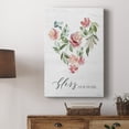 thumbnail image 5 of Paradise Floral Heart Premium Gallery Wrapped Canvas - Ready to Hang, 5 of 9