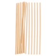 thumbnail image 2 of 15pcs Unfinished Isosceles Triangle Wood Molding Trim for DIY Projects, Natural Paulownia Pine Wood Sticks for Window Screen Edging, Home Decoration, 2 of 5