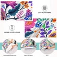 thumbnail image 3 of Coolnut Colorful Flowers Pillowcase Standard Size, Super Soft Pillow Shams Covers, Plush Cozy Pillow Cases with Zipper, 20" X 26"（62） Home Decor Gifts, 3 of 6