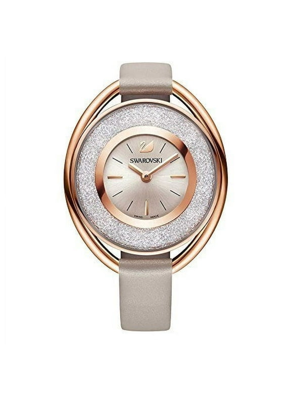 Swarovski Women's Ladies' Crystal Crystalline Oval Rose Gold Tone Watch 5158544