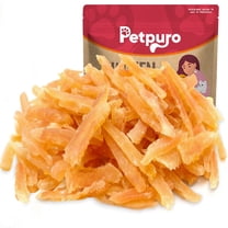 PETPURO Chicken Training Treats for Small Dogs & Puppies – Soft Jerky Strips, High Protein, Grain Free 10.6 oz Resealable Bag