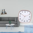 thumbnail image 2 of Escultura de de resina moderna, reloj de pared, arte coleccionable vintage, adorno práctico y silencioso para el hogar, la oficina y el comed, 2 of 8