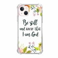 thumbnail image 1 of Be Still and Know ,Bible Quote Case for iPhone 13 Mini ,Aesthetic Art Design Pattern TPU Shock Proof Cover Case, 1 of 5