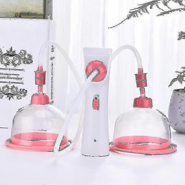 Electric Breast Massager Enhancer Pain Free Strong Suction Power Promote Breast
