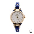 thumbnail image 1 of Quartz Watch For Women Leather Thin Strap Solid Color Fashion Female Gift Watch For Women, 1 of 1