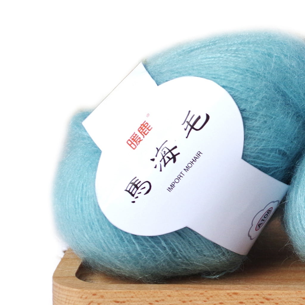 Soft Mohair Cashmere Knitting Wool Yarn Shawl Scarf DIY Crochet Thread Yarn
