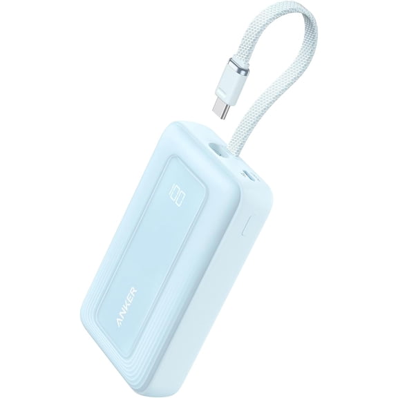 Anker Power Bank,10,000mAh 30W with USB-C Travel Essential Portable Charger