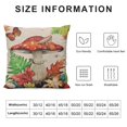 thumbnail image 6 of JRXY 2 Pcs Mushroom Pillow Case  Decorative Square Couch Pillow Cover Cute  Throw Pillowcase for Sofa Living Room Bed Decoration White, 6 of 6