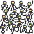 thumbnail image 1 of Set de 48 minininjas doblables ArtCreativity de Ninjas Ninjas de Ninjas de Ninja, 1 of 6